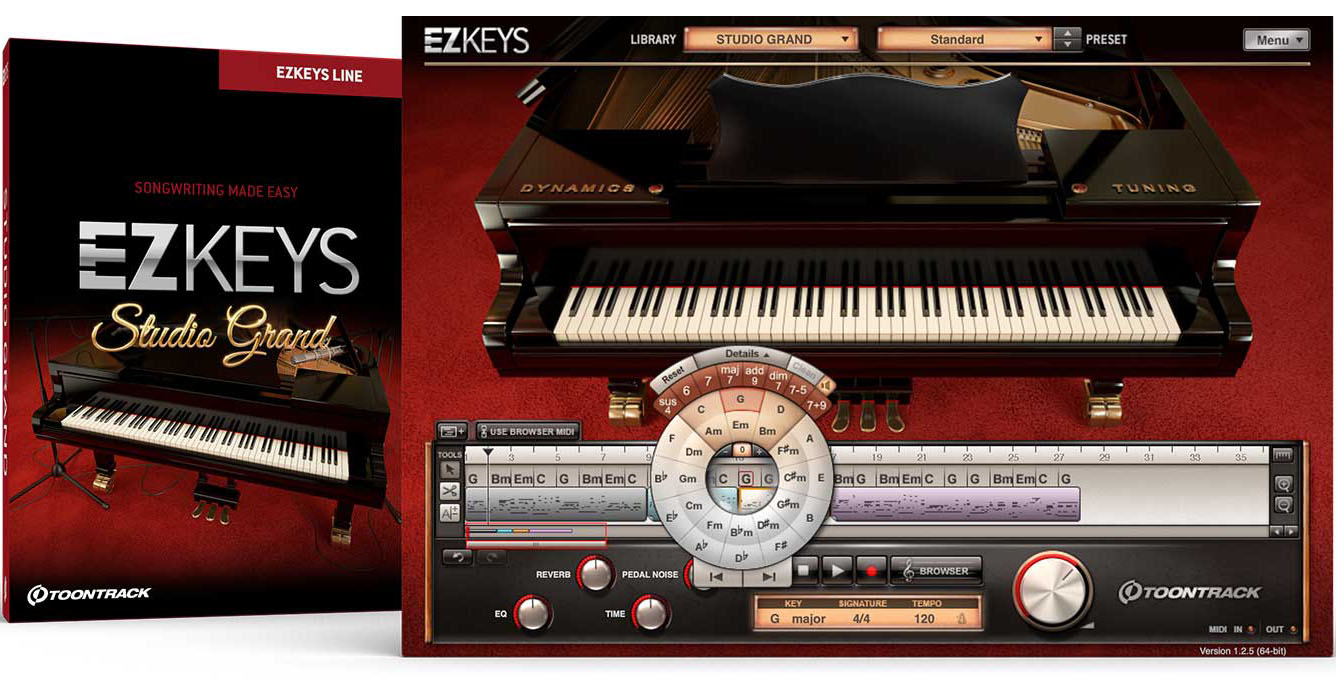 Toontrack EZKeys v1.3.3 虚拟钢琴 Loop钢琴 完整版-251编曲网