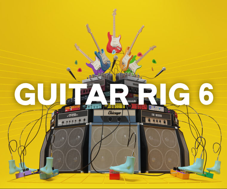 Native Instruments Guitar Rig Pro v6.2.1 吉他效果器-251编曲网