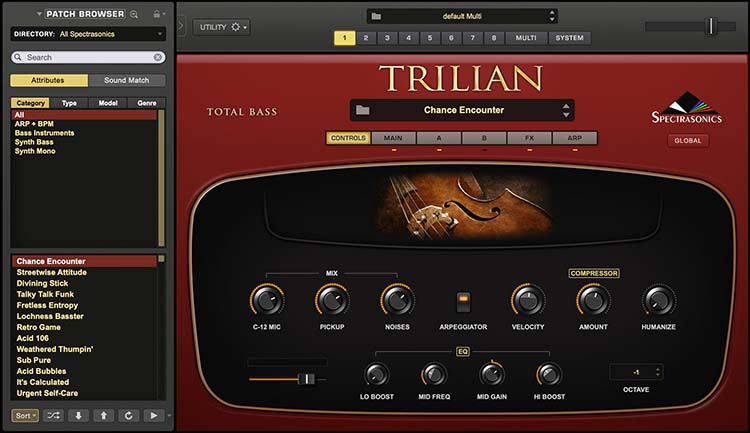 四巨头贝斯 Spectrasonics Trilian v1.6.4c-251编曲网