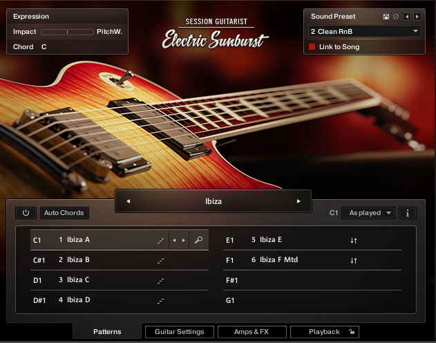 Native Instruments Session Guitarist Electric Sunburst 节奏电吉他音源-251编曲网