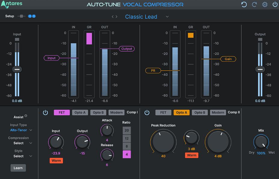 人声压缩效果器 Antares Auto Tune Vocal Compressor v1.0.0 Mac-251编曲网