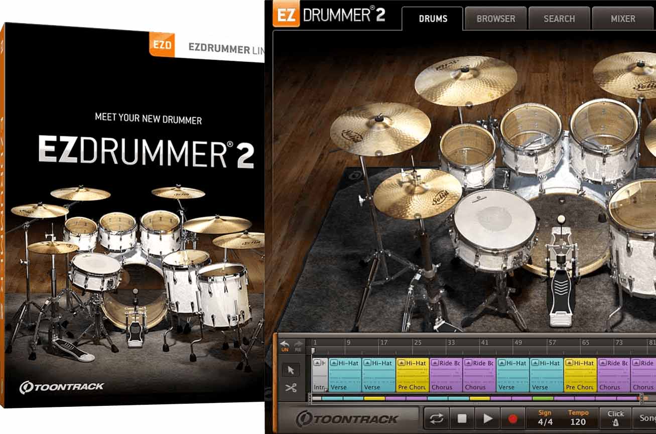 ToonTrack EZdrummer 2 v2.2.2-251编曲网