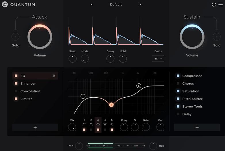 Wavesfactory Quantum v1.0.1 瞬态整形效果器-251编曲网