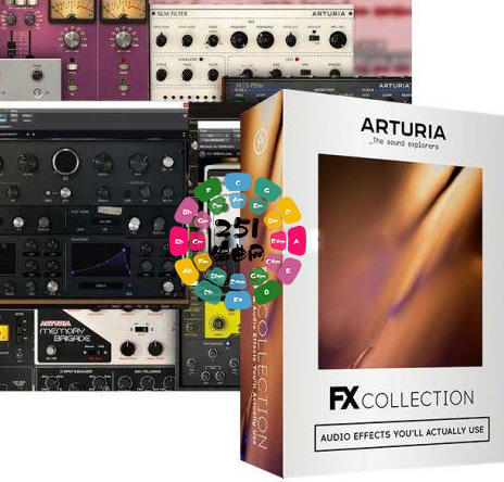 18款效果器综合插件包 Arturia 6×3 FX Collection v2020.10-251编曲网