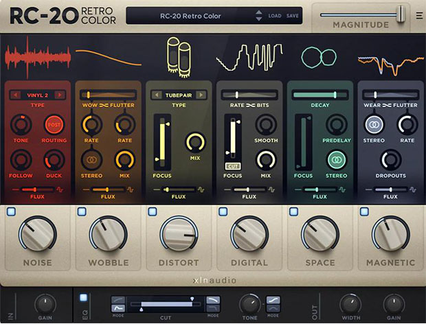 XLN Audio RC-20 Retro Color v1.1.3 色彩创意效果器-251编曲网