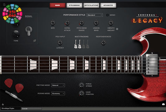 电吉他 Impact Soundworks Shreddage 3 Legacy-251编曲网