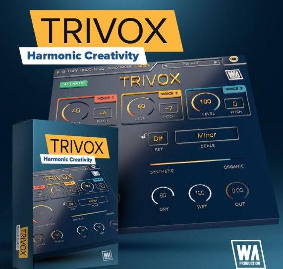 W.A Production Trivox v1.0.0 Win 和声效果器插件-251编曲网