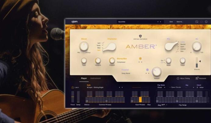 虚拟吉他手 uJAM Virtual Guitarists AMBER v2.1.1 Win Mac-251编曲网