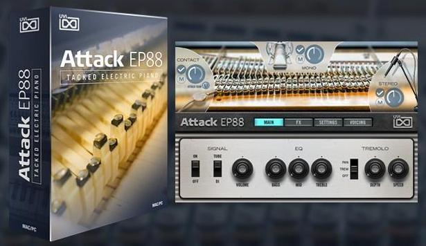 大克电钢琴 UVI Soundbank Attack EP88 v1.1.3 for Falcon-251编曲网