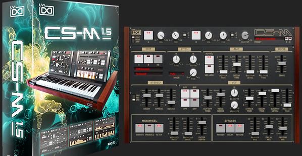 模拟合成器 UVI Soundbank CS-M 1.5 v1.5.3 for Falcon-251编曲网