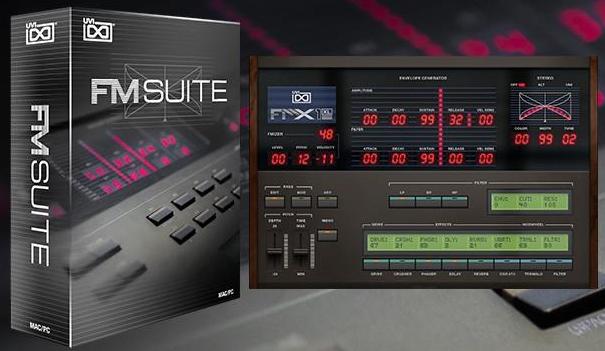 老式调频合成器 UVI Soundbank FM Suite v1.0.1 for Falcon-251编曲网