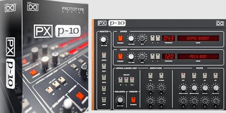 模拟合成器 UVI Soundbank PX P10 v1.0.1 for Falcon-251编曲网