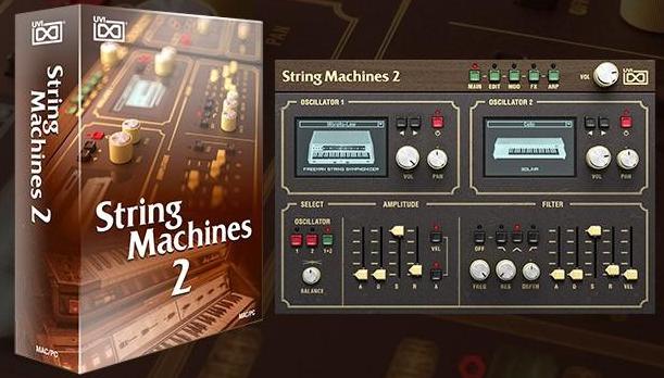 弦乐合成器 UVI Soundbank String Machines 2 v1.0.5 for Falcon-251编曲网