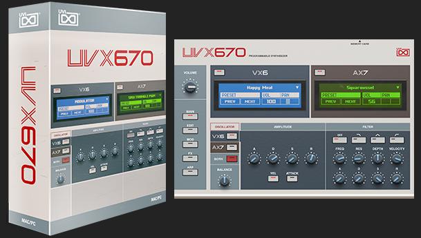 80年代模拟混合合成器 UVI Soundbank UVX670 v1.0.2 for Falcon-251编曲网