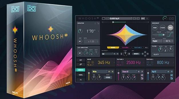 FX声音设计合成器 Soundbank Whoosh FX v1.1.2 UVI Falcon-251编曲网