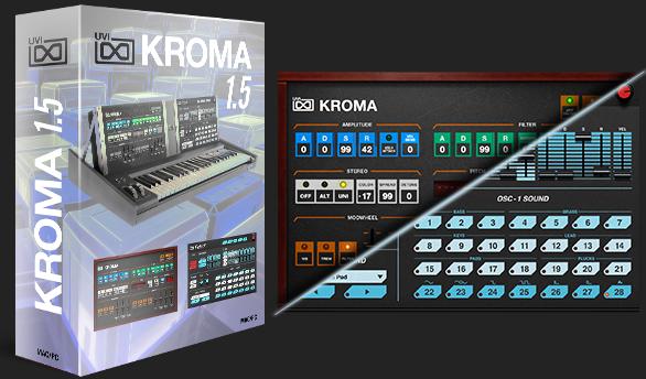 模拟合成器 UVI Soundbank Kroma v1.5.0 for Falcon-251编曲网