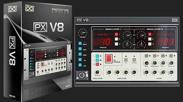 美国和弦模拟合成器 UVI Soundbank PX V8 v1.0.2 for Falcon-251编曲网