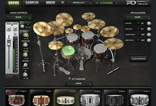 Naughty Seal Audio Perfect Drums v1.6.0 顽皮海豹完美的鼓-251编曲网