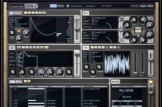 Cakewalk Z3TA+ 2 v2.2.3.51 波塑形合成器 +预设合集-251编曲网
