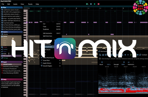 扒带神器 音频分离软件 Hit n Mix RipX DAW PRO v7.0.0 Win MOCHA-251编曲网