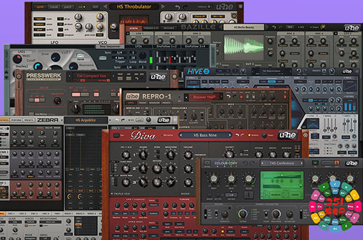 u he系列合成器+效果器合集版 U-he Plugins Pack v2023-251编曲网