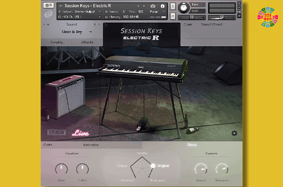 罗兹电钢琴 e-Instruments Session Keys Electric R-251编曲网