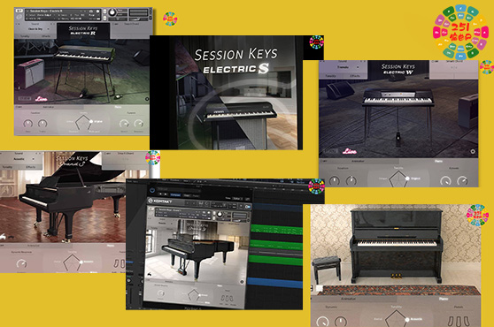 自动伴奏Loop钢琴合集 e-Instruments Session Keys-251编曲网