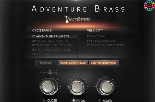 飞天冒险电影铜管乐 Musical Sampling Adventure Brass v1.1-251编曲网