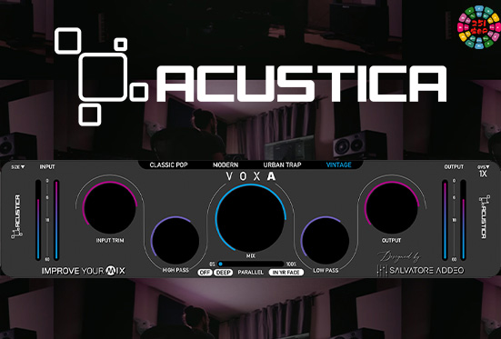 AA人声音染提升插件 Acustica Audio Voxa v2024 Win/Mac-251编曲网