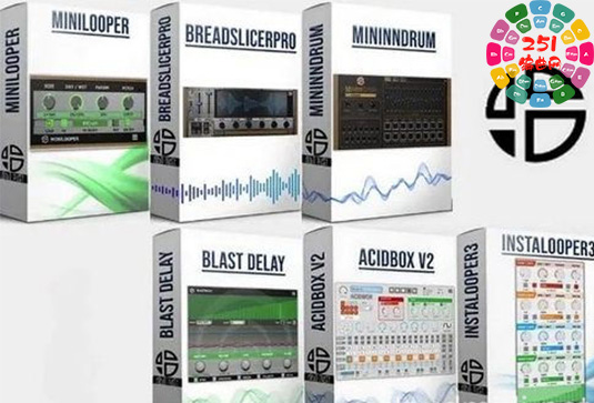 6个Loop乐器+效果插件合集 Audio Blast Plugins 2024.2 R2R-251编曲网