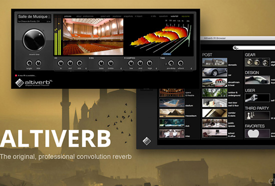 卷积混响插件 Audio Ease Altiverb 7 XL v7.2.8 Win 免安装版+50个拓展-251编曲网