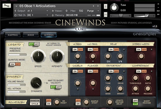 影视管弦乐木管 Cinesamples CineWinds CORE v1.3.1a-251编曲网