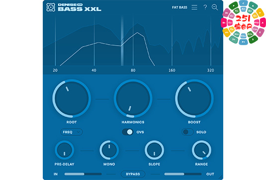 低音增强效果器 Denise Audio Bass XXL v1.0.0 R2R-251编曲网