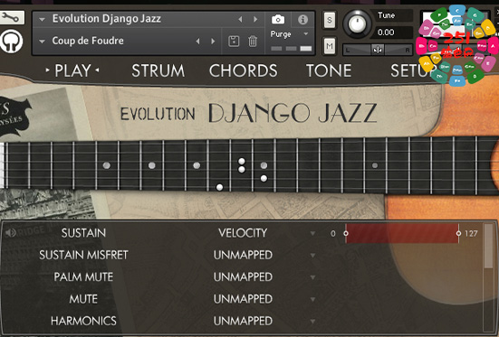 原声爵士吉他音色库 Orange Tree Samples Evolution Django Jazz-251编曲网