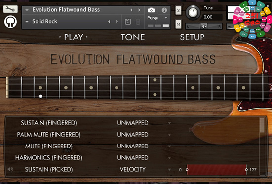 经典P型电贝司 Orange Tree Samples Evolution Flatwound Bass-251编曲网