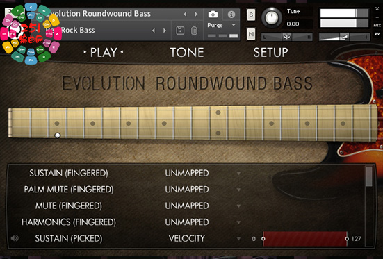 圆弦复古电贝司 Orange Tree Samples Evolution Roundwound Bass-251编曲网