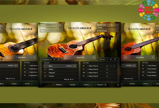 尤克里里音源 Native Instruments Session Ukulele-251编曲网
