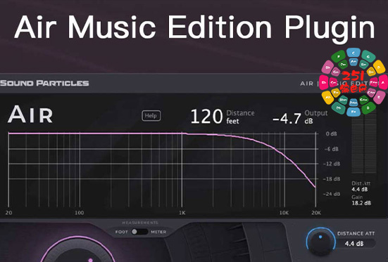 后期混音效果插件 Sound Particles Air Music Edition Plugin v1.0.0-251编曲网