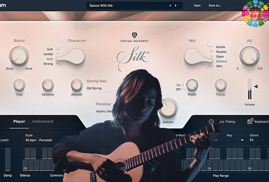 虚拟尼龙弦吉他手 UJAM Virtual Guitarist SILK 2 v2.3.0-251编曲网