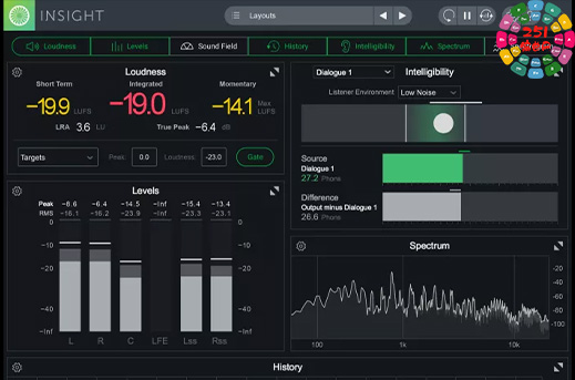 音频计量分析插件 iZotope Insight v2.5.0-251编曲网