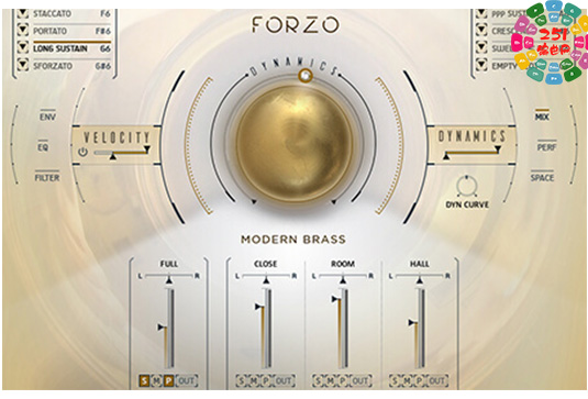 现代铜管乐音源 Heavyocity FORZO Modern Brass-251编曲网