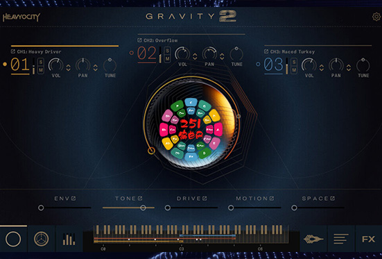 影视节奏氛围音色库 Heavyocity Gravity 2-251编曲网