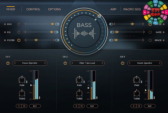 配乐合成贝司 Heavyocity Mosaic Bass-251编曲网