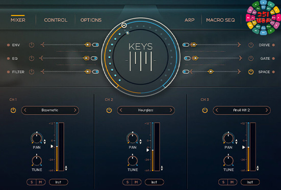 配乐键盘合成音源 Heavyocity Mosaic Keys-251编曲网