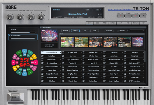 合成器 KORG TRITON v1.4.1 R2R Win Mac-251编曲网