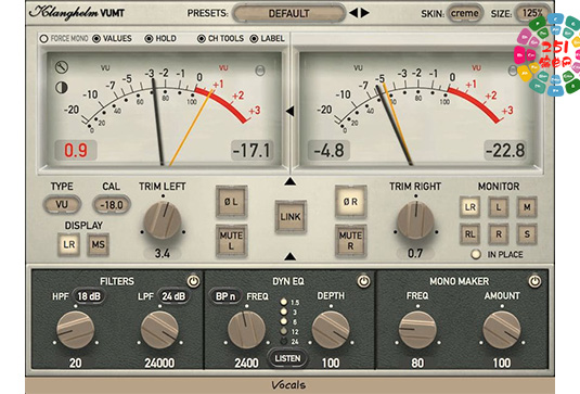 模拟计量和通道插件 Klanghelm VUMT Deluxe v2.5.2-251编曲网
