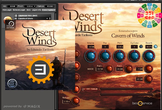 沙漠之风西亚民乐音色库 Best Service Desert Winds (Engine 2)-251编曲网