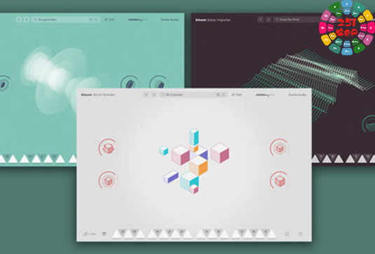 人声 鼓组Loop插件套装 Excite Audio Bloom Bundle v1.0.1 TC Win-251编曲网