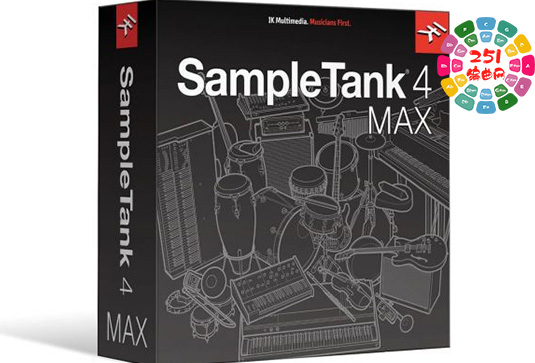 采样坦克4终极音色库 IK Multimedia SampleTank 4 MAX Library 175GB-251编曲网