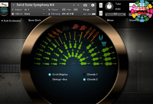 交响管弦乐音源 Indiginus Solid State Symphony v1.5.1-251编曲网